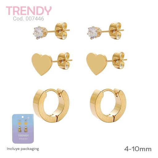 [AC7446] SET ACERO TRENDY                             AC7446