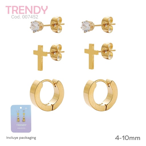 [AC7452] SET ACERO TRENDY                          AC7452