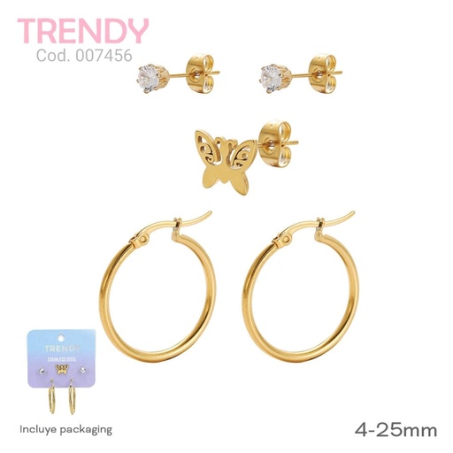 [AC7456] SET ACERO TRENDY                         AC7456