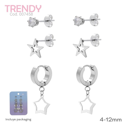 [AC7458] SET ACERO TRENDY                         AC7458