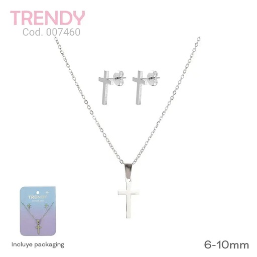 [AC7460] SET ACERO TRENDY                         AC7460