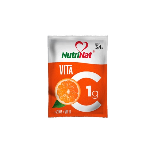 [NU1788] VITA C 1 g(+Zinc+Vit D)  15 sob. X 3,4 g