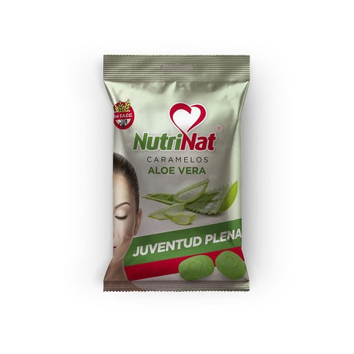 [NU109] Caramelos Aloe vera   Bolsa 25 paquetitos X 50 grs.