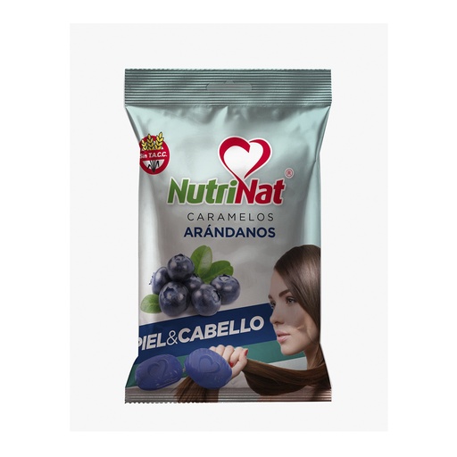 [NU870] Caramelos Arándanos   Bolsa 25 paquetitos X 50 grs.
