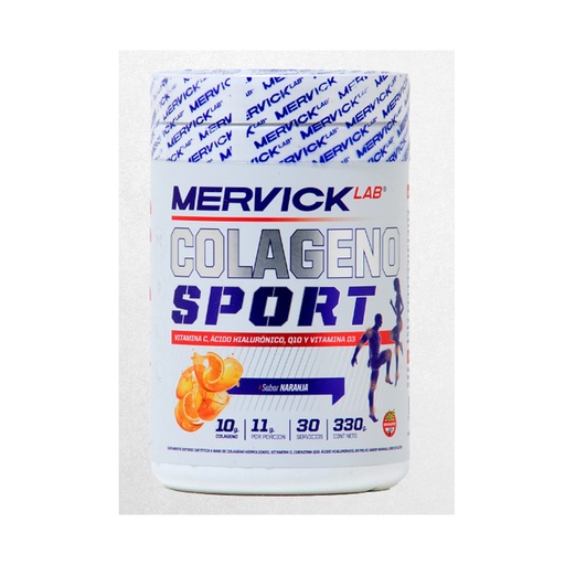 [MER155] Colageno Sport Naranja Q10, Vitaminas y Acido Hialurónico (30 dosis) NUEVO