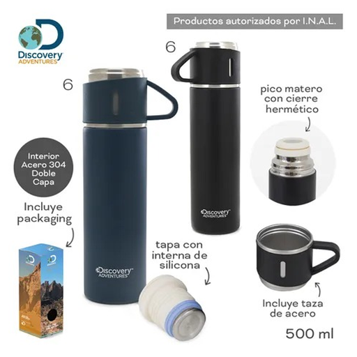 [BO9076] BOTELLA TERMICA DISCOVERY BO9076