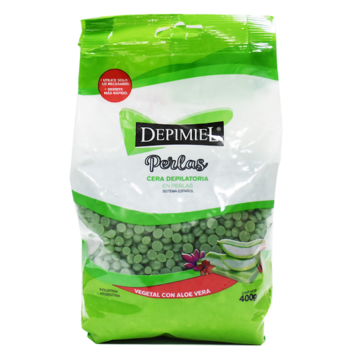 [DP1-123]  CERA EN PERLAS VEGETAL  400 grs. DP1-123