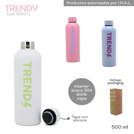 [BO9411] BOTELLA TERMICA TRENDY    BO9411